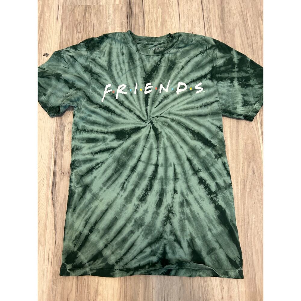 F.R.I.E.N.D.S Womens Friends TV Show Logo Tie Dye Tee Shirt Small boxlunch